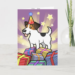 Carte Anniversaire Jack Russell Terrier