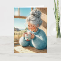 Anniversaire Lady Boire Café du matin