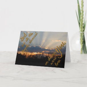 Carte Anniversaire lever