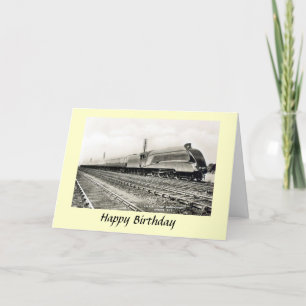 Carte Anniversaire - LNER "Le Couronnement".