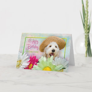 CARTE ANNIVERSAIRE - MÈRE À SOUFFLE - POIVRE/FLEURS/SUNH