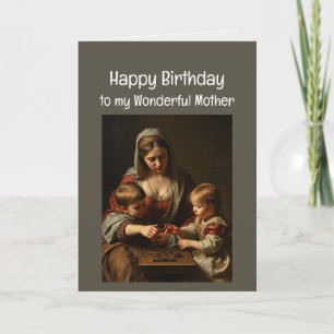 Carte Anniversaire Merveilleuse Mère Amour