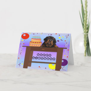 Carte Anniversaire mignon