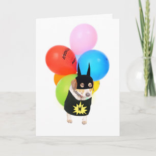 Carte Anniversaire mignon de chien/d'enfant