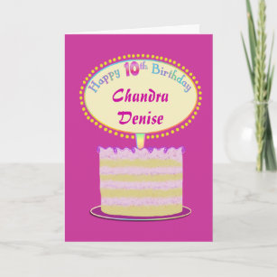 Cartes 10 Ans D Anniversaire Zazzle Fr