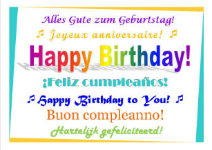 Cartes En Allemand D Anniversaire Zazzle Fr