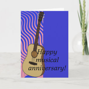 Carte Anniversaire musical