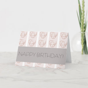 CARTE ANNIVERSAIRE NAPPY !