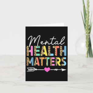 Carte Anniversaire Noël Leopard Mental Health S Award