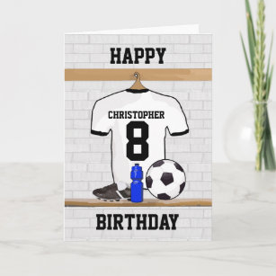 Cartes Footballeur D Anniversaire Zazzle Fr