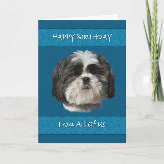 Carte Anniversaire, Nous tous, Chih Tzu Chien (Devant)