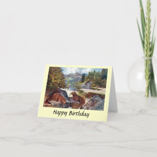Carte Anniversaire - Otter