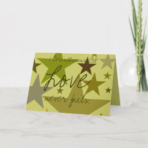 Carte Anniversaire-Papa-L'amour ne manque jamais