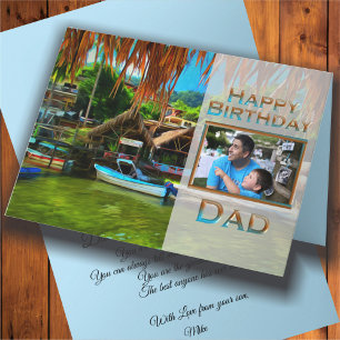 Carte Anniversaire Papa Mismaloya River 0331