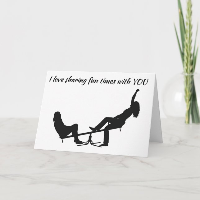 CARTE **ANNIVERSAIRE PARTAGÉ* & AMUSEMENT AVEC MON ***ME (Devant)