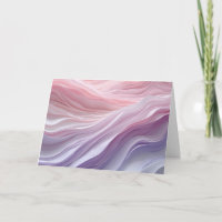 Anniversaire Pastel Calme Vague Motif