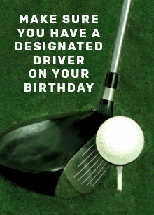 Cartes D Humour Golf D Anniversaire Zazzle Fr