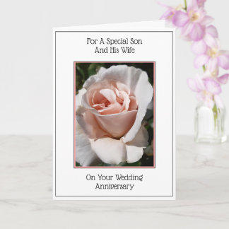 Carte Anniversaire Personnalisé Du Fils Et De La Femme r