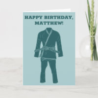 Anniversaire Personnalisé Du Jiu Jitsu BJJ Gi Du B