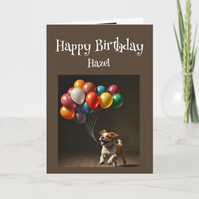 Carte Anniversaire Personnalisé Nom Parfait Anniversaire (Devant)