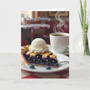 Carte Anniversaire personnalisé pour grand-mère   Pie