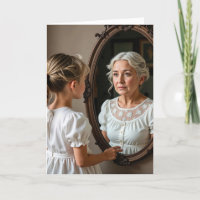 Anniversaire Petite fille et Vieille Dame dans un 