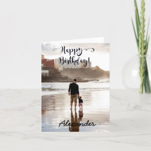 Carte Anniversaire Photo personnalisée