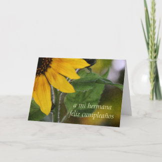 Carte Anniversaire Pour Soeur Espagnol