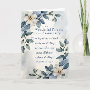 Carte Anniversaire Religieux des Parents L'Amour est Pat