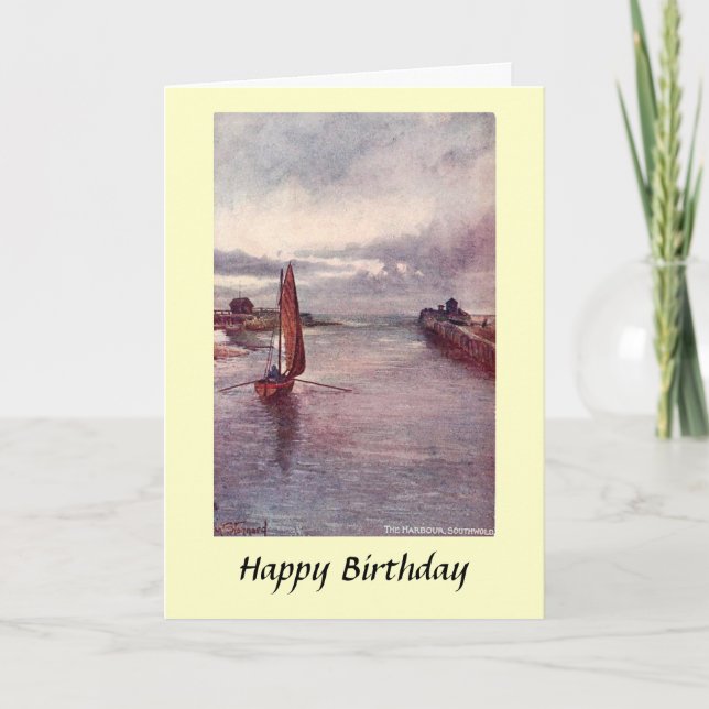 Carte Anniversaire - Southwold, Suffolk (Devant)