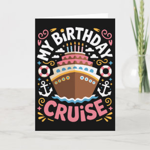 Carte Anniversaire Sur Le Pont Amoureux De Croisière D'a