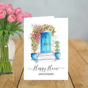 Carte Anniversaire sur votre nouvel agent immobilier