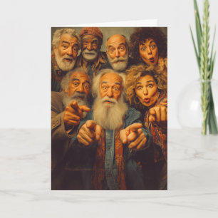 Carte Anniversaire "Tu es vieille"