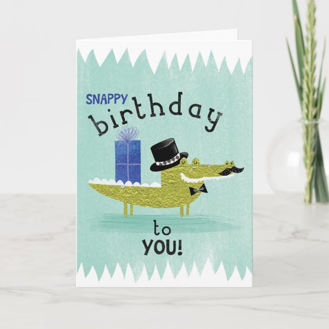 Carte Anniversaire vif (Devant)