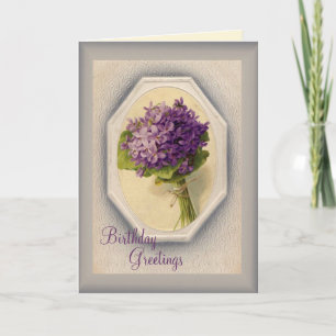 Carte Anniversaire vintage