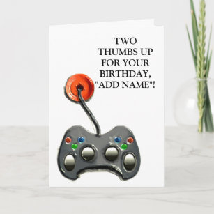 Cartes Gamer D Anniversaire Zazzle Fr