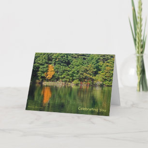Carte Anniversaire : Walden Pond