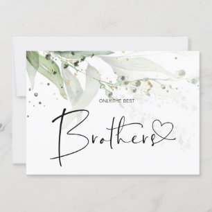 Carte Annonces de nouveau bébé au frère de la grossesse