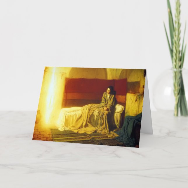 Carte Annonciation - H.O. Tanner (Devant)