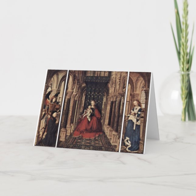 Carte Annunciation By Eyck Jan Van (Devant)