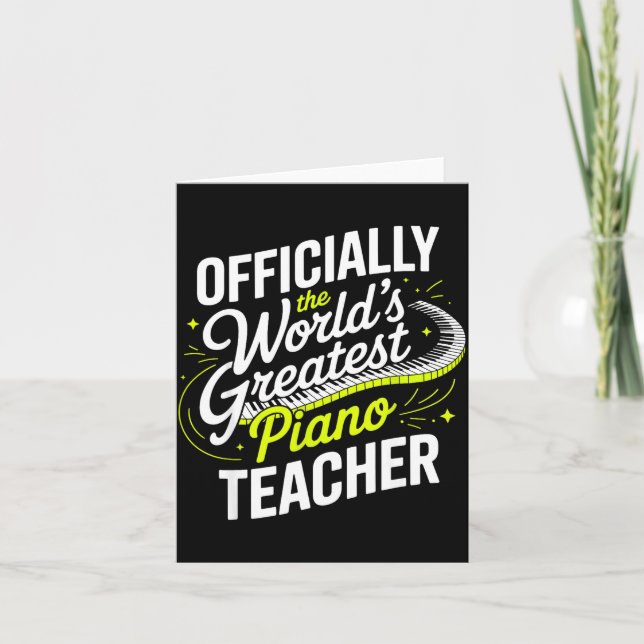 Carte Ano Art pour hommes femmes Anist Ano enseignant An (Devant)