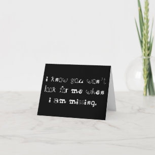 carte anti-amour