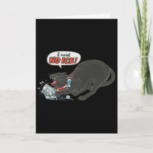 Carte Anti Glace Pro Immigration Drôle Chat Politique 