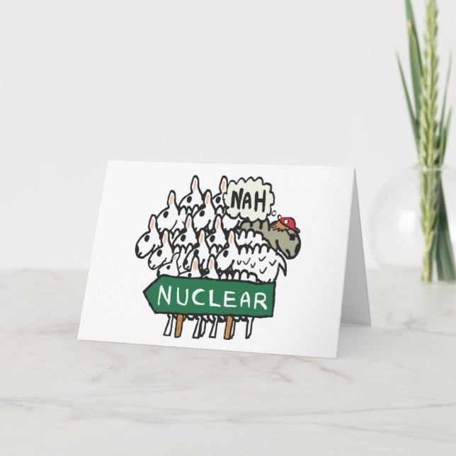 Carte Anti nucléaire (Devant)