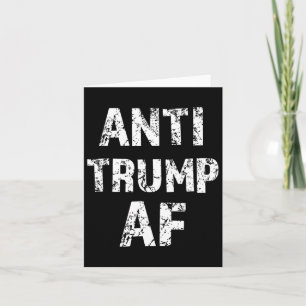 Carte Anti Trump Af Drôle L'Empêche Président