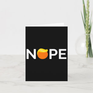 Carte Anti-Trump - Non, Un Don Pour Les Gens Contre Trum