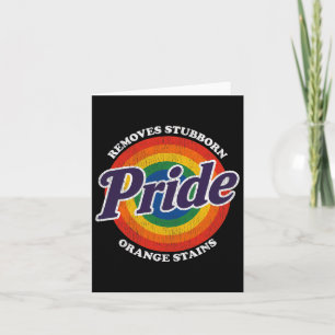 Carte Anti Trump Supprimer Têtu Orange Stains Pride Mon