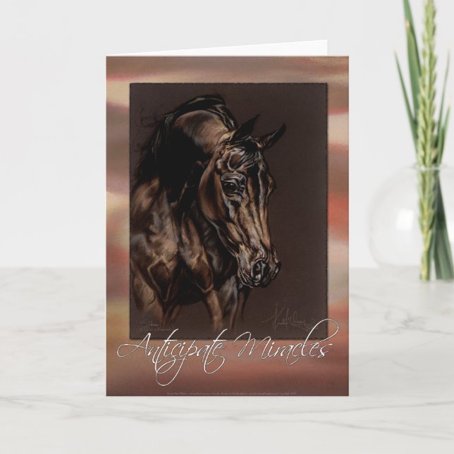 Carte Anticipez les miracles (Devant)