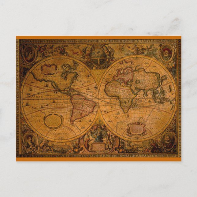 CARTE ANTIQUE (Devant)