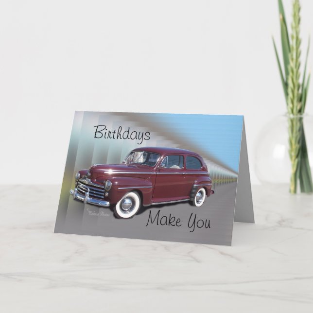 Carte Antique BurgCar (Devant)